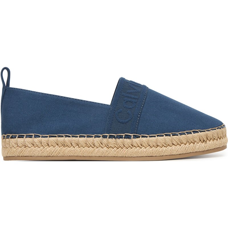 Espadrilles Calvin Klein Oblique Espadrille Webbing HW0HW02934 Blau