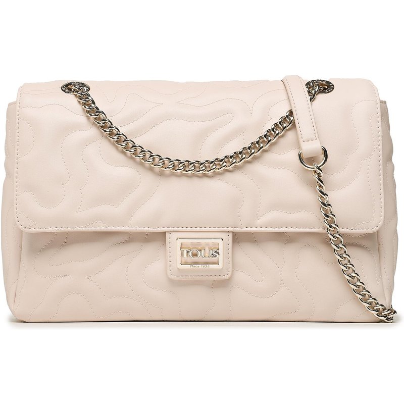 Handtasche TOUS Bandolera Solapa M. K Dream 2001576943 Creme