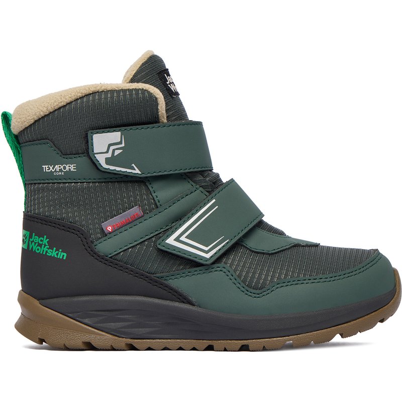 Schneeschuhe Jack Wolfskin Polar Bear B Texapore Mid VC K A62144 E0206 Grün
