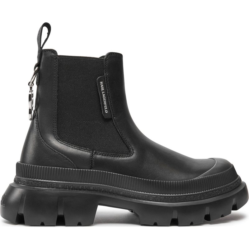 Klassische Stiefeletten KARL LAGERFELD KL43534 Schwarz