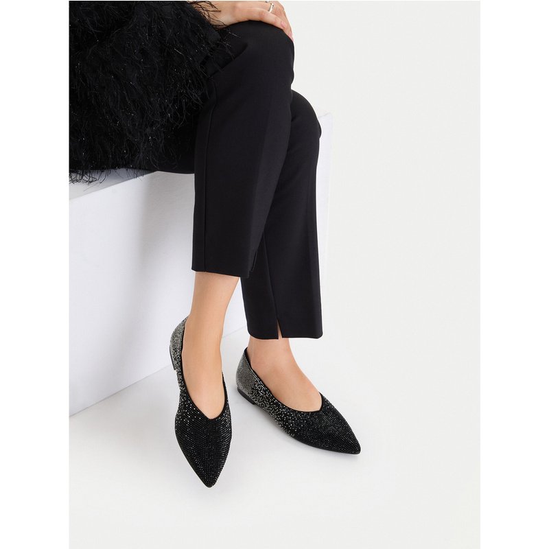 Ballerinas Eva Minge EO-NAYA-LT1408-17-1 Schwarz