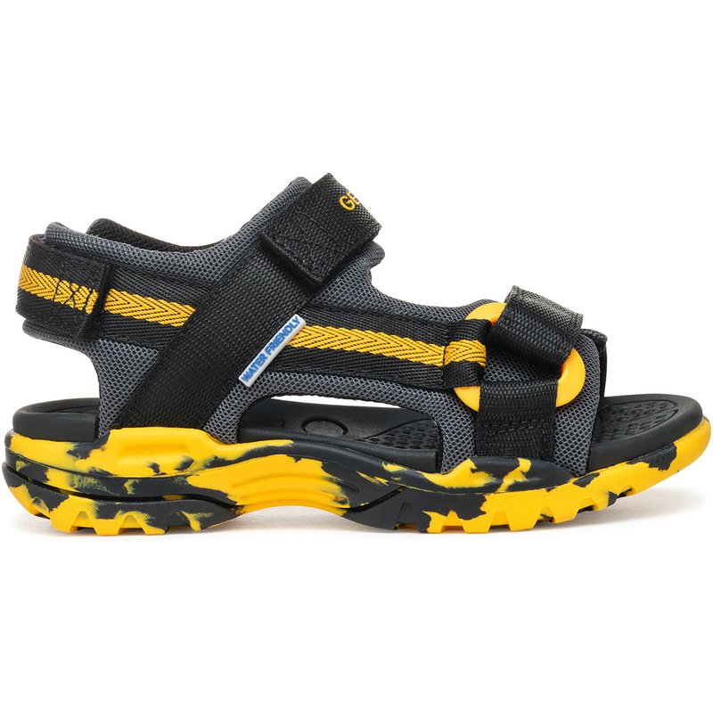 Sandalen Geox Jr Borealis J450RE 1411 C0054 M Schwarz