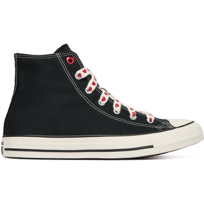 Sneakers aus Stoff Converse Chuck Taylor All Star Hearts A19064C Schwarz