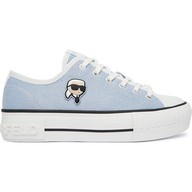 Sneakers aus Stoff KARL LAGERFELD Kampus Max NFT KL60424G Blau