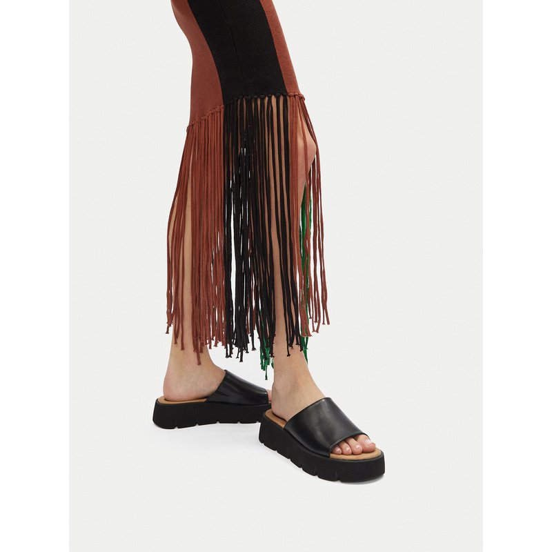 Pantoletten JENNY HY2318-01 Schwarz