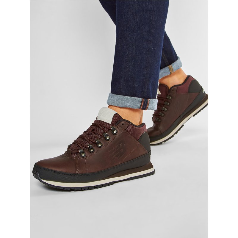 Schnürschuhe New Balance Classics H754LLB Braun