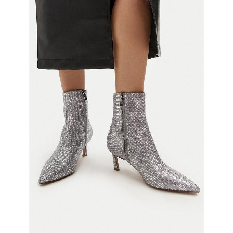 Stiefeletten Steve Madden Lulah-R SM11003281 Silberfarben
