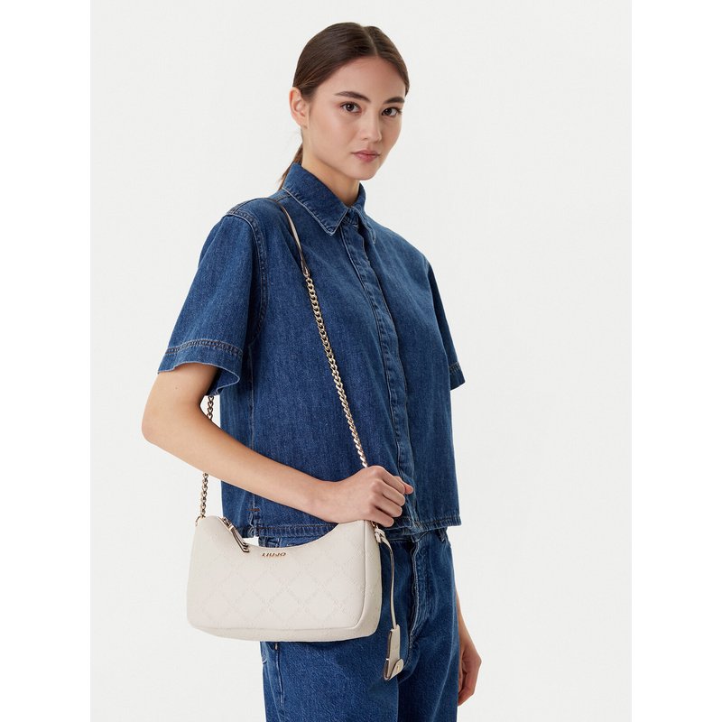 Handtasche Liu Jo Ecs S Hobo AF5056 E0538 Creme