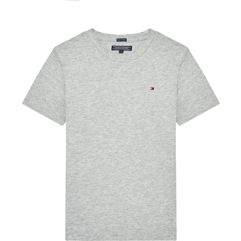 Tommy Hilfiger T-Shirt KB0KB04140 S Grau Regular Fit