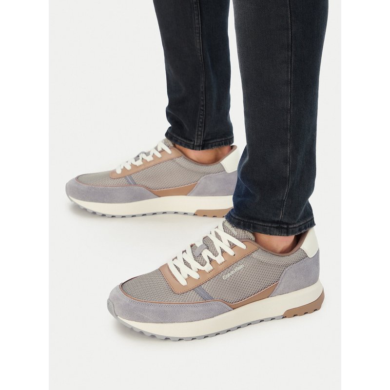 Sneakers Calvin Klein City Runner Laceup Ny-Rec Su HM0HM02215 Beige