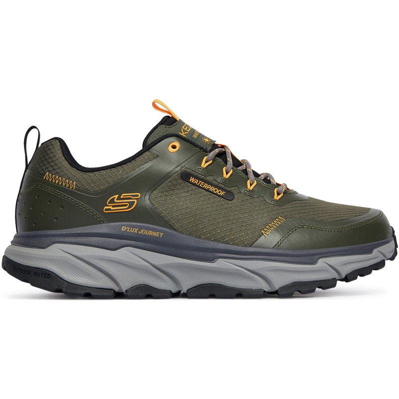 Trekkingschuhe Skechers D'Lux Journey 237419 GRN Khakifarben