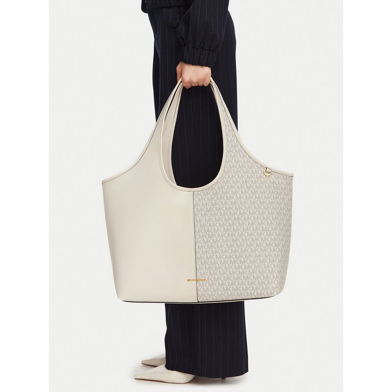 Handtasche MICHAEL Michael Kors 30T6G51T9B Creme