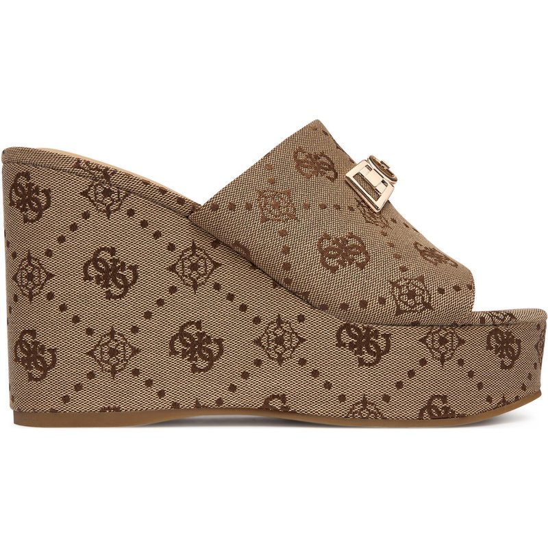 Pantoletten Guess FLJEVZ FAL04 Hellbeige