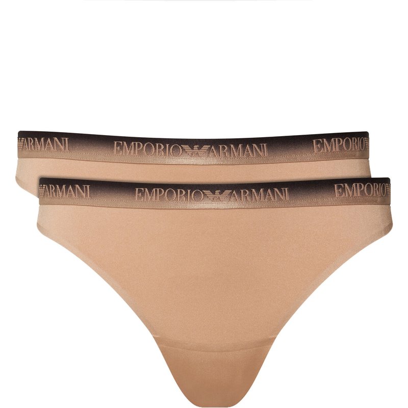 Emporio Armani Underwear Brazilian-Panty-Set EW000402 AF25572 U4134 Beige