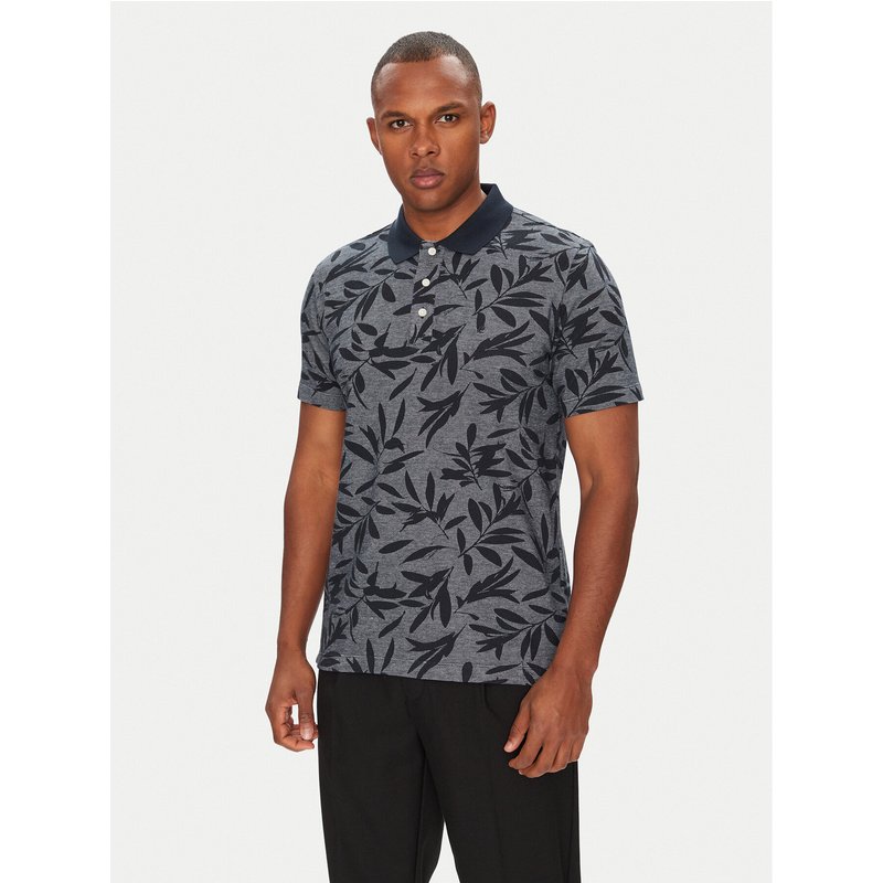 Pierre Cardin Poloshirt C5 21434.2117 Dunkelblau Regular Fit