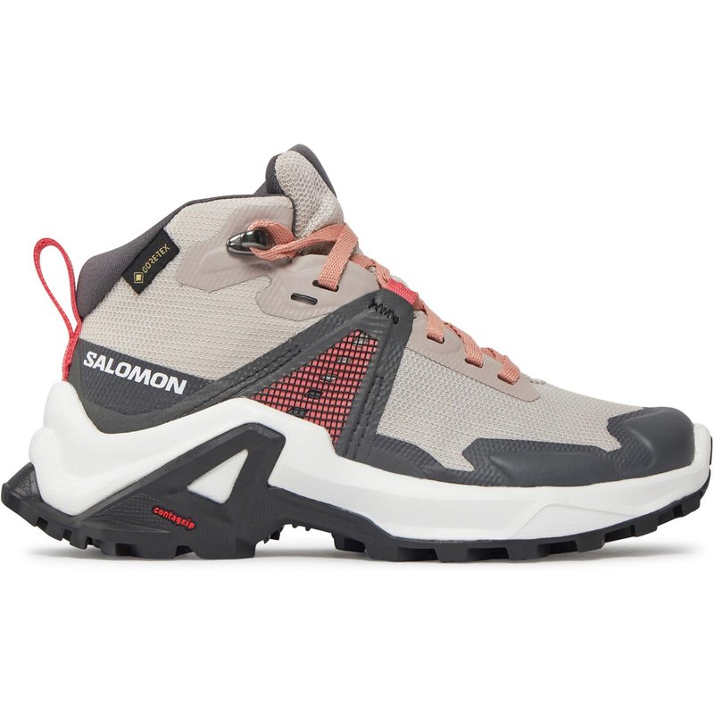 Trekkingschuhe Salomon X Raise Mid GORE-TEX L47071500 Grau