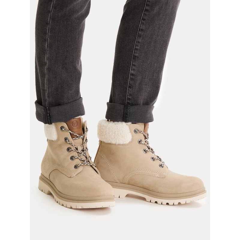 Schnürstiefeletten Tamaris 1-26299-45 Beige