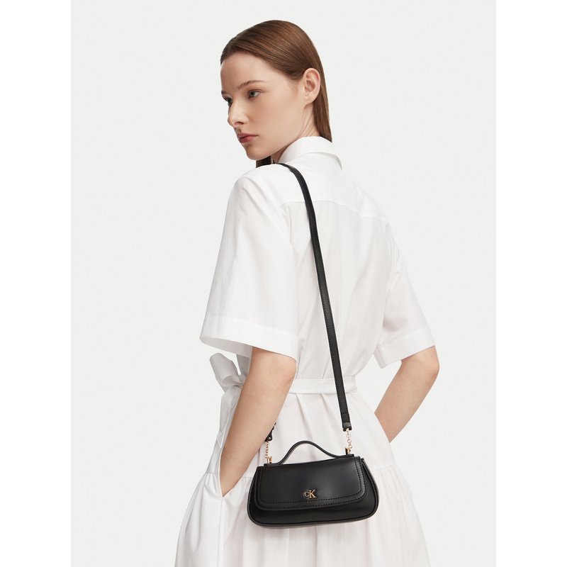 Handtasche Calvin Klein LV04F3679G Schwarz