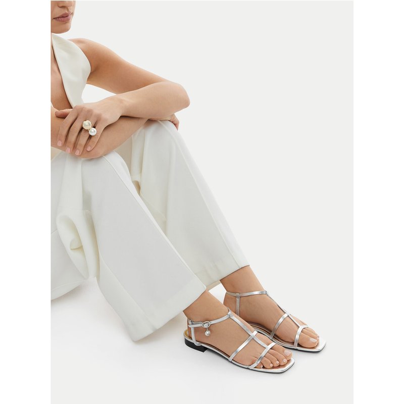 Sandalen GINO ROSSI CEO-ROSE-LT22866-1 Silberfarben