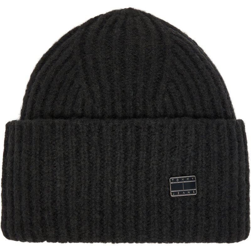 Mütze Tommy Jeans Elevated Heritage AW0AW17905 Schwarz