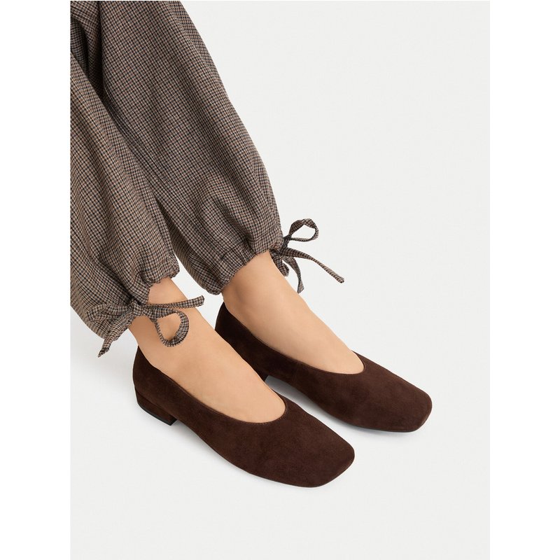 Ballerinas GINO ROSSI EO-V2228-101-S Dunkelbraun
