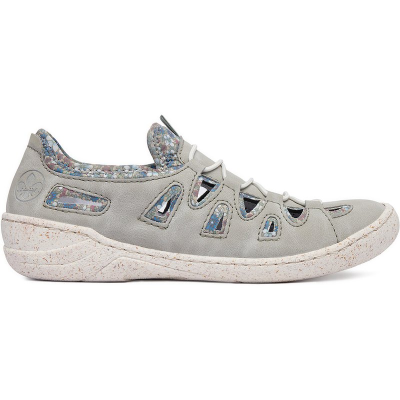 Halbschuhe Rieker CEO-54551-41 Grau
