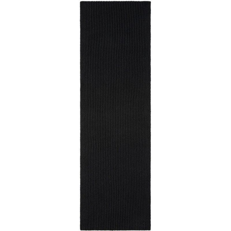 Schal Calvin Klein Ck Metal Wool Rib Scarf LV04D8056G Schwarz