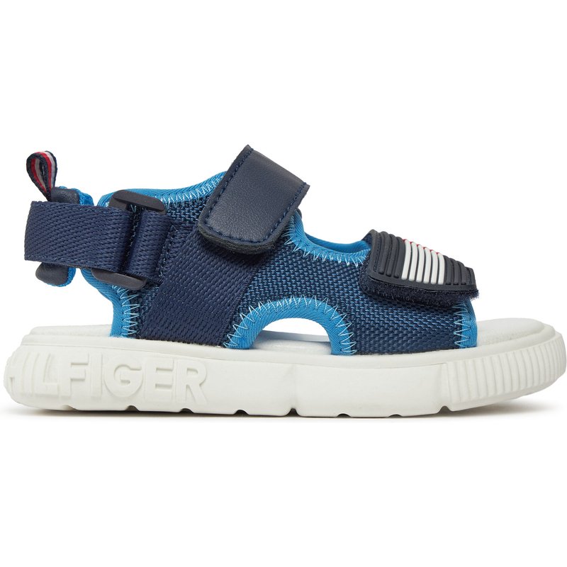 Sandalen Tommy Hilfiger Velcro T1B2-33420-1591 S Dunkelblau