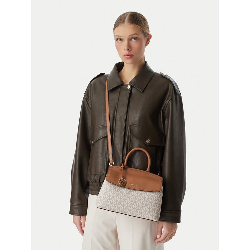 Handtasche MICHAEL Michael Kors Landry 30T6GX7S1B Creme