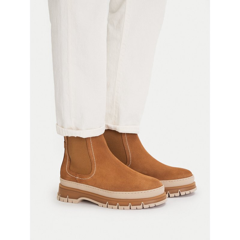 Klassische Stiefeletten Tamaris 1-25808-45 Braun