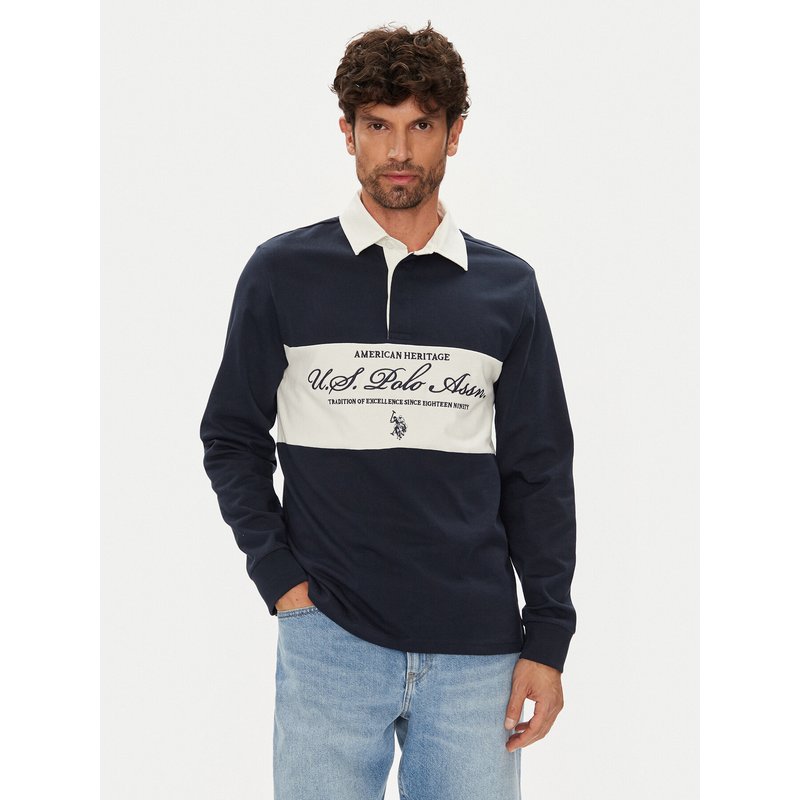 U.S. Polo Assn. Poloshirt MUP4075 Dunkelblau Regular Fit