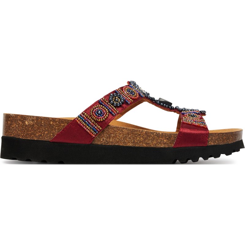 Pantoletten Scholl New Bogota MF26607 Dunkelrot