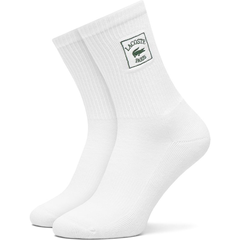 Lange Socken Lacoste RA0349 Weiß