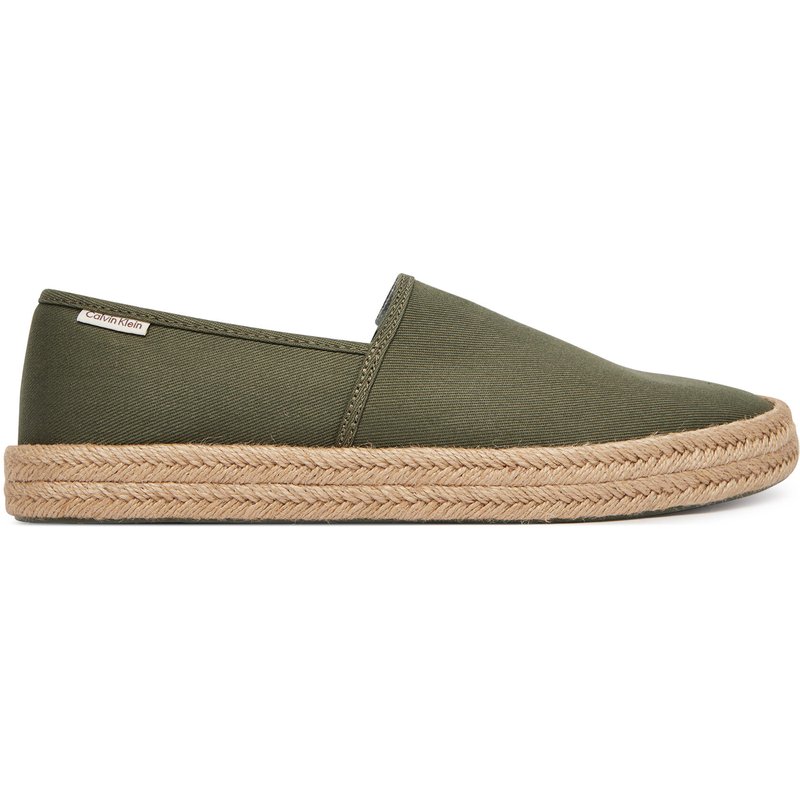 Espadrilles Calvin Klein Ess Espadrille Cv HM0HM02076 Grün