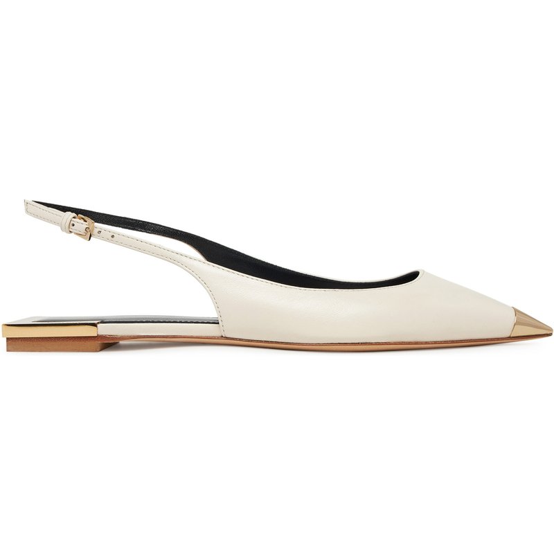 Ballerinas Elisabetta Franchi SA-07L-51E2 Écru