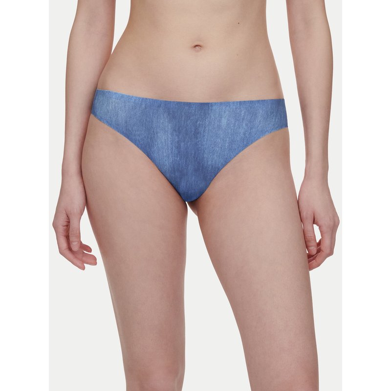 Chantelle Stringtanga Soft Stretch C11D90 Blau