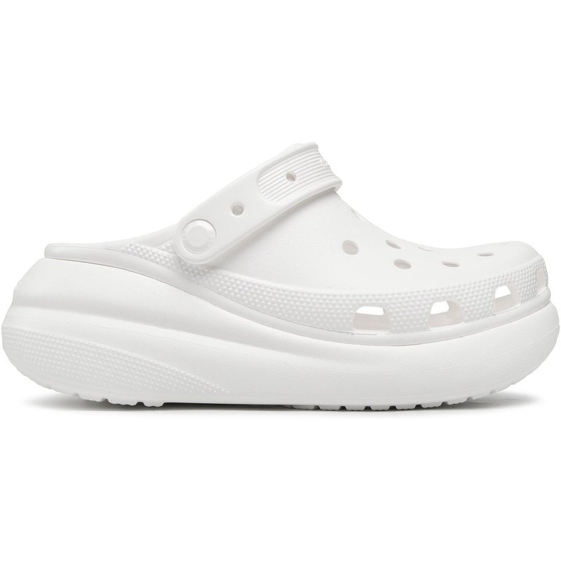 Pantoletten Crocs Classic Crush Clog 207521 Weiß