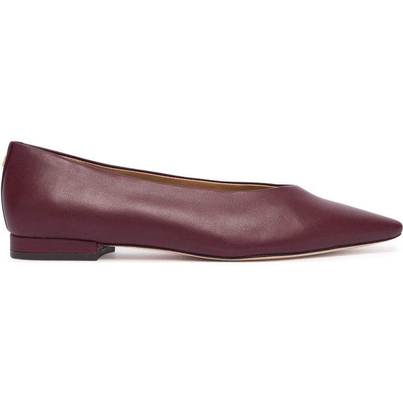 Ballerinas LAUREN RALPH LAUREN Audri 802P18411006 Dunkelrot