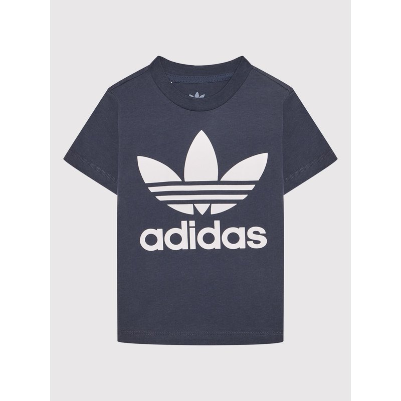 adidas T-Shirt Trefoil HE2190 Dunkelblau Regular Fit