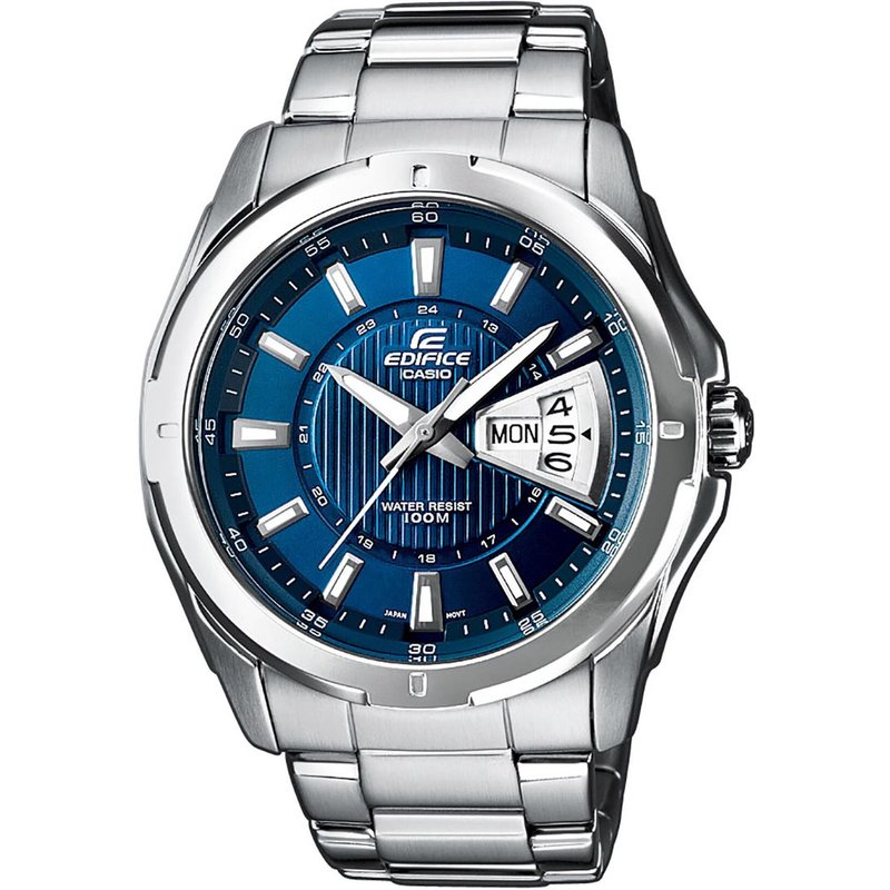 Uhr Casio Edifice EF-129D-2AVEF Silberfarben