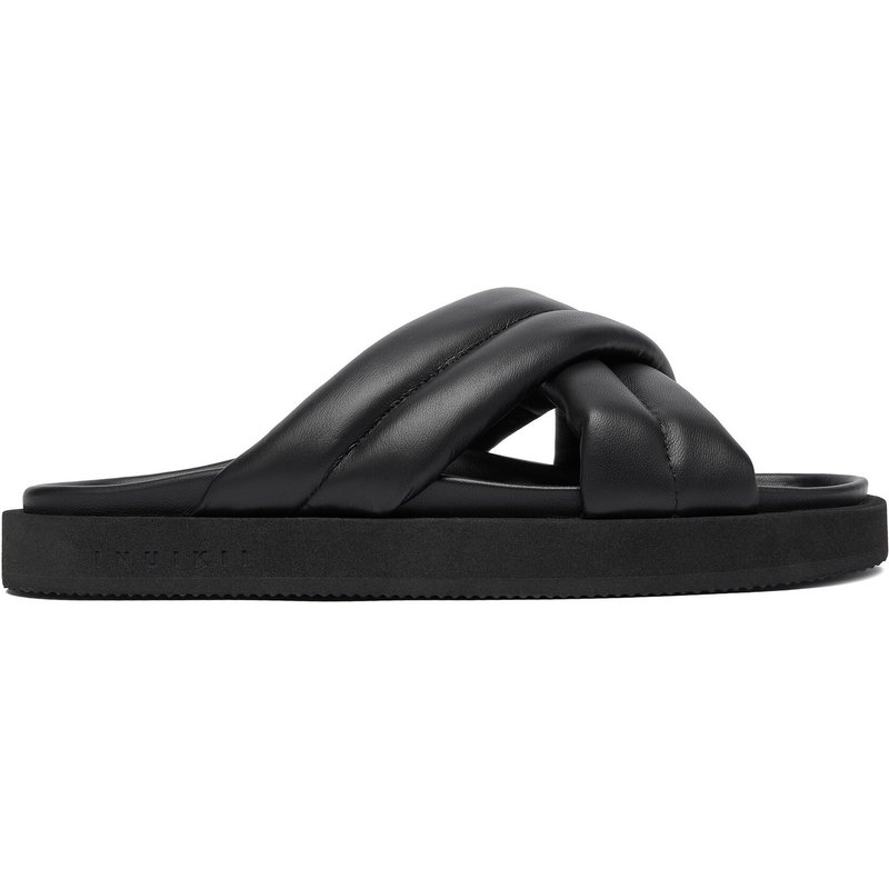 Pantoletten Inuikii Camvas Lex Low 50102-548 Schwarz