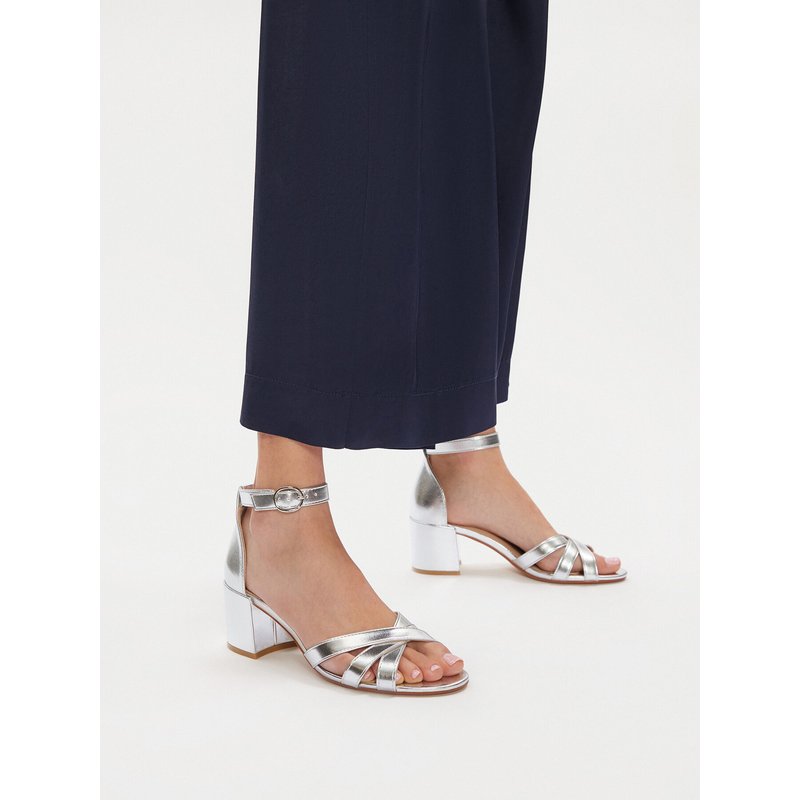 Sandalen JENNY S4SH1725 Silberfarben
