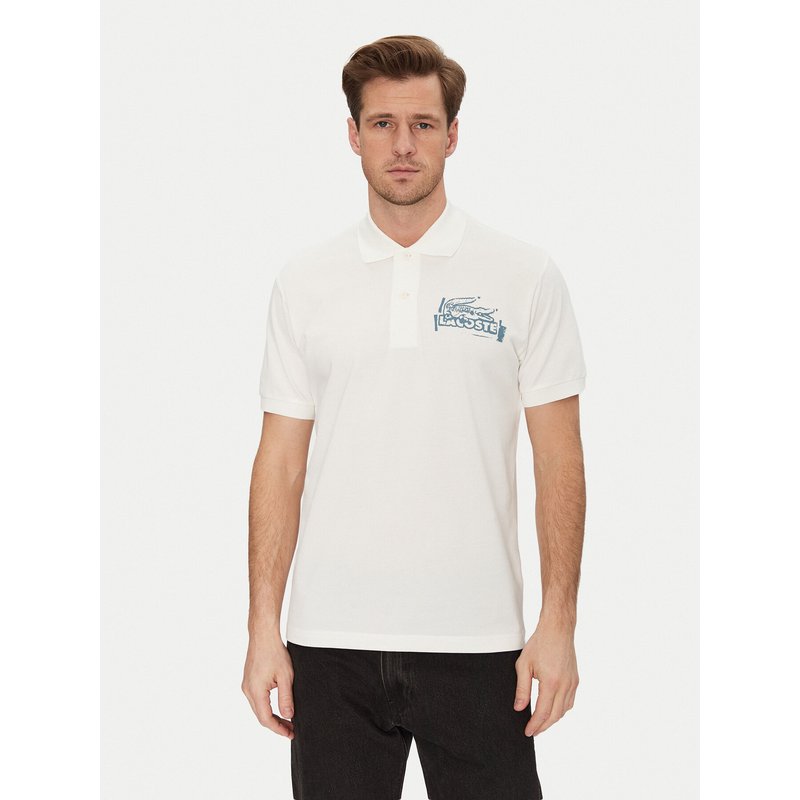 Lacoste Poloshirt PH0285 Écru Regular Fit