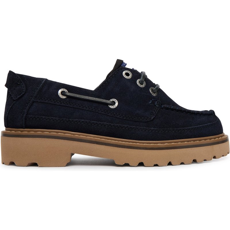 Halbschuhe Tommy Jeans Tjw Archive '01 Low Boat Shoe EN0EN03157 Dunkelblau