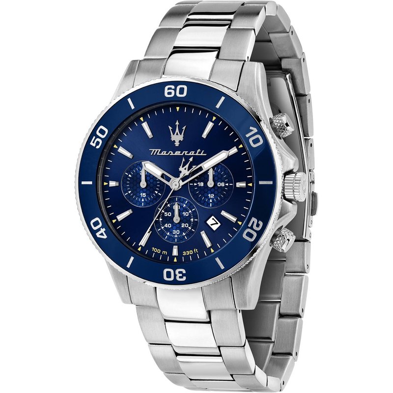 Uhr Maserati Competizione Diver R8873600002 Silberfarben