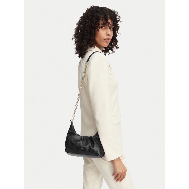 Handtasche Furla Delia Mini WE00837 BX2269 CN O6000 Schwarz
