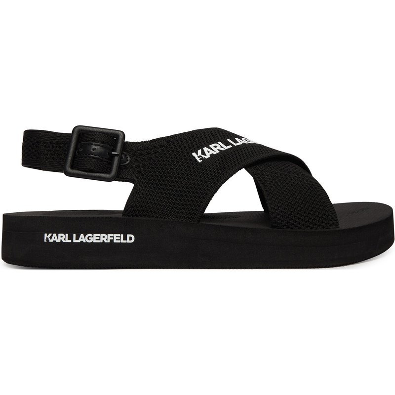 Sandalen KARL LAGERFELD Atlantik KL70526 Schwarz
