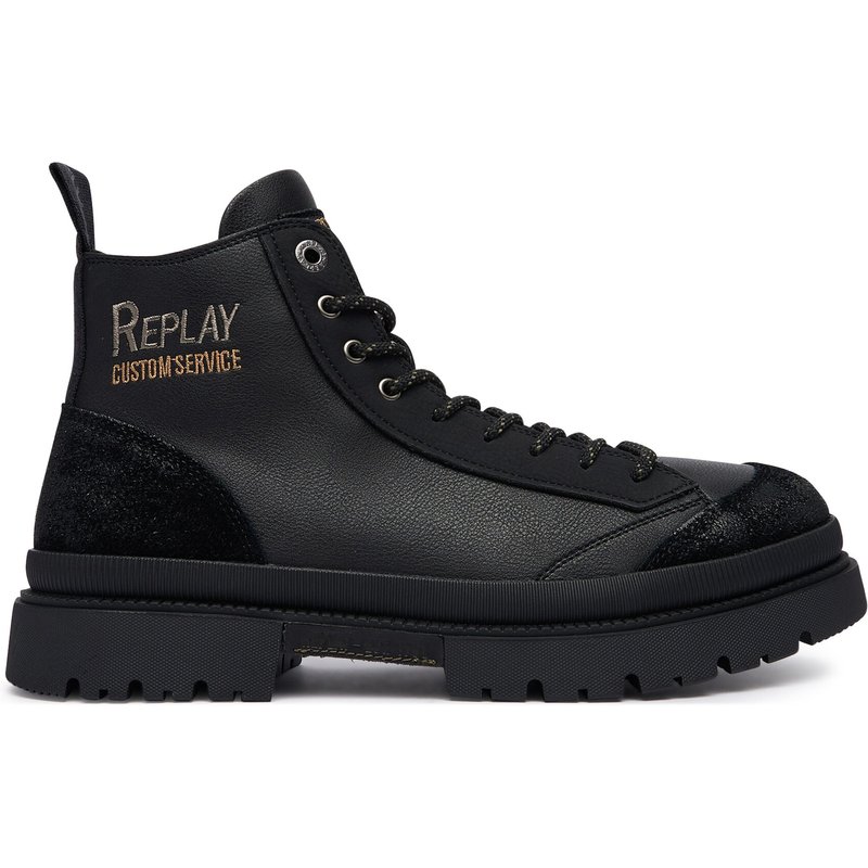 Schnürstiefeletten REPLAY GMC1G.000.C000DL Schwarz