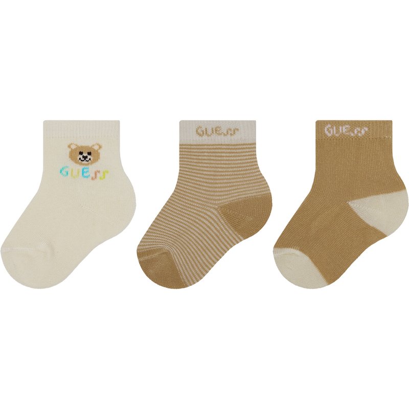 Lange Socken Guess H4YZ07 Z3G10 Beige
