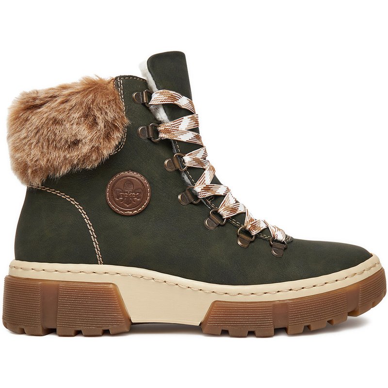 Schnürschuhe Rieker CEO-X8647-54 Grün